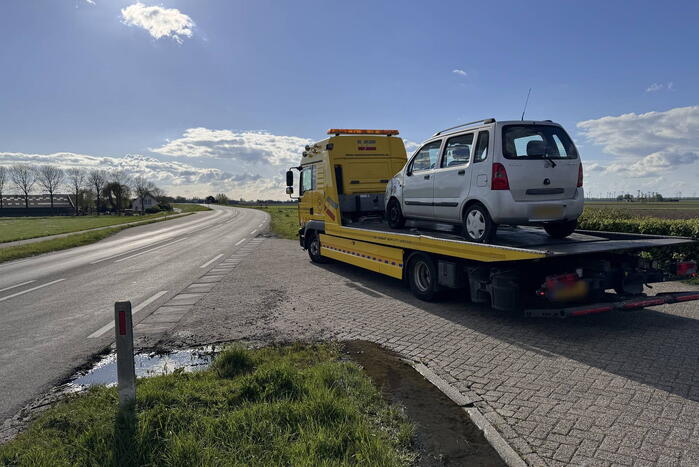 Vrachtwagenchauffeur rijdt automobilist aan