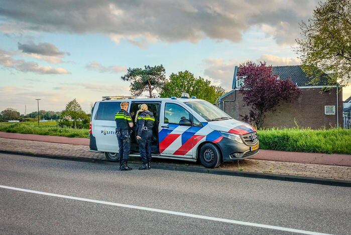 Brandstichting in leegstaand gebouw