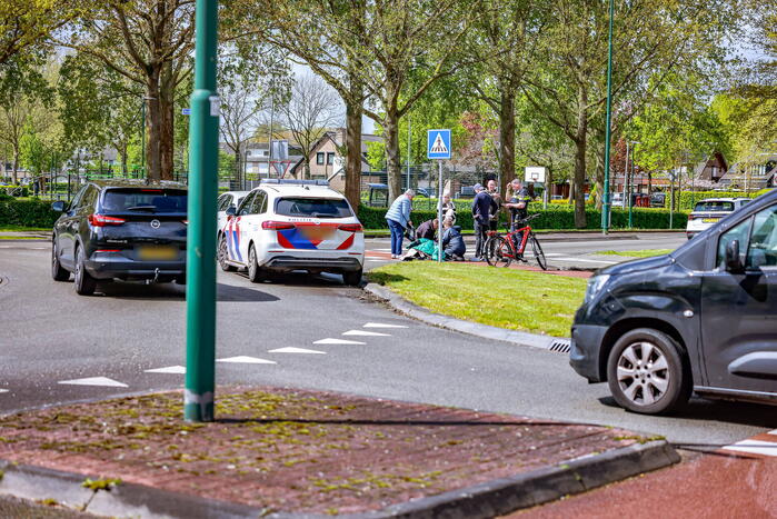Wéér een fietser aangereden op beruchte rotonde