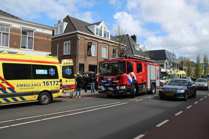 Automobilist richt ravage aan bij ongeval
