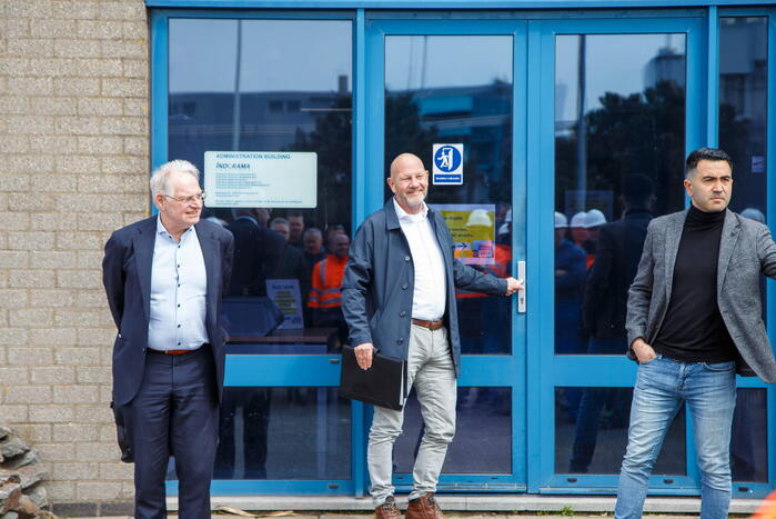 Personeel Indorama protesteert tegen aangekondigde sluiting