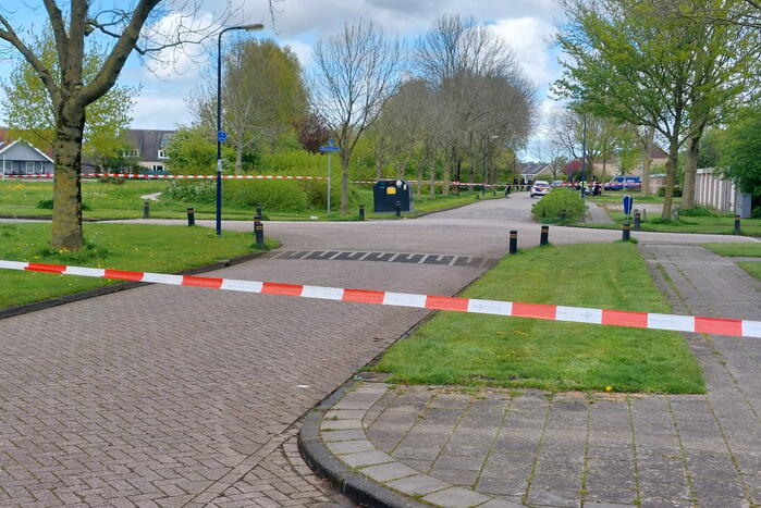 Mogelijk explosieven gevonden, omgeving afgezet explosieven Opruimingsdienst Defensie ingeschakeld