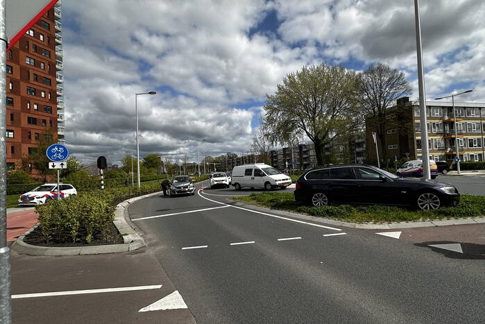 Veel schade en verkeersoverlast bij kop-staartbotsing