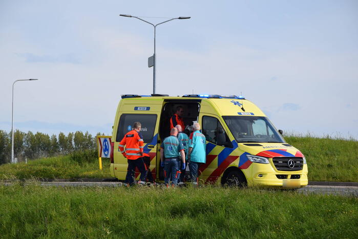 Traumahelikopter landt vanwege medische noodsituatie