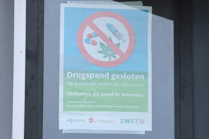 Bedrijfspand gesloten na vondst van hennepkwekerij