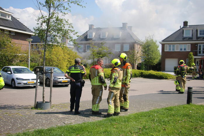 Brand in elektrakast moeilijk te bestrijden