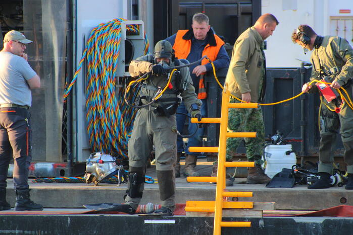 Scheepvaartverkeer stilgelegd vanwege mogelijk explosief in haven