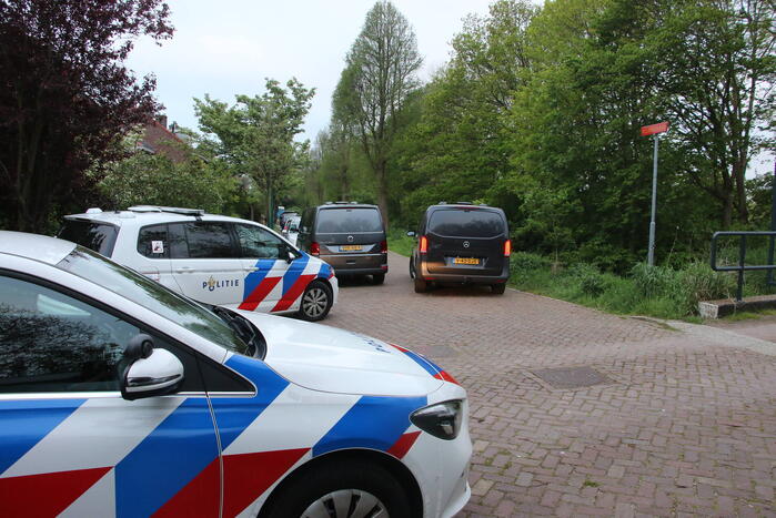 Aanhouding op volkstuinencomplex na bedreiging