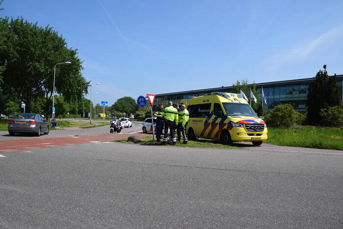 Fietser gewond bij ongeval op oversteekplaats