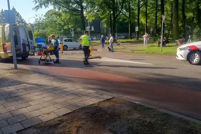 Fietser gewond bij aanrijding met automobilist