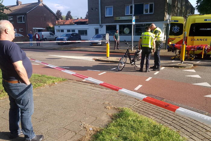 Fietser gewond bij aanrijding met automobilist