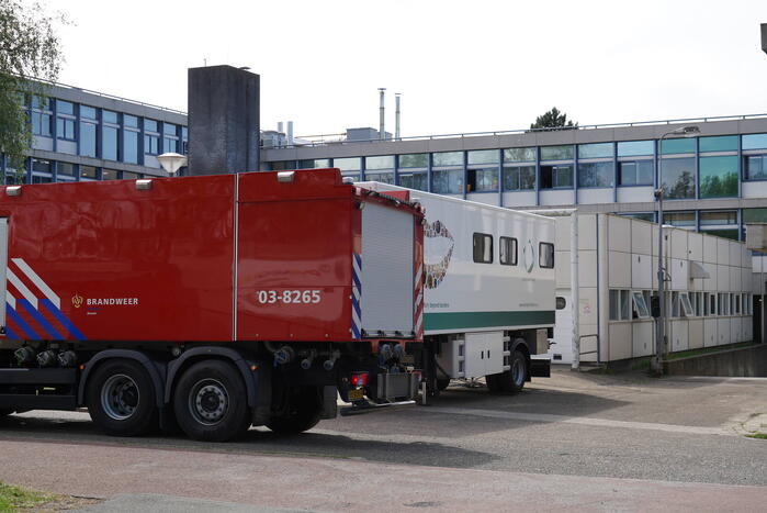 Ontruiming van AZC na brand in keuken