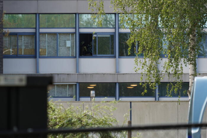 Ontruiming van AZC na brand in keuken