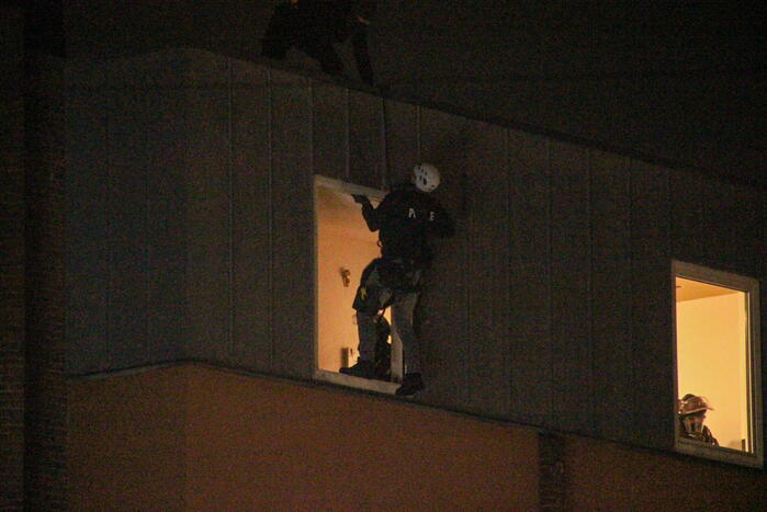 Hulpdiensten groots opgeschaald voor verward persoon