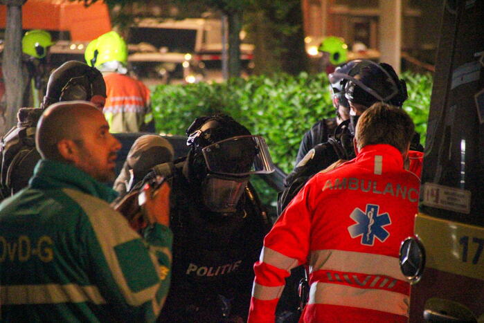 Hulpdiensten groots opgeschaald voor verward persoon