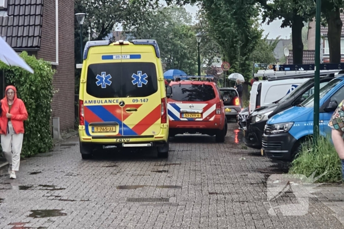 Persoon gewond bij woningbrand