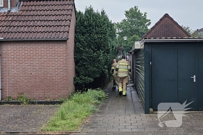 Persoon gewond bij woningbrand