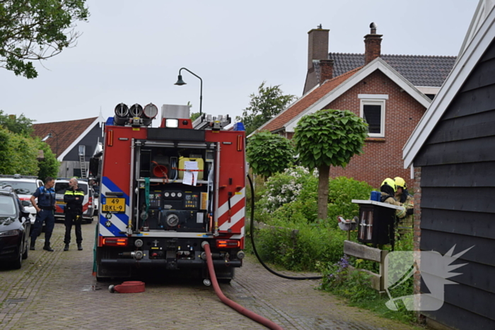 Felle brand verwoest schuur bij woning