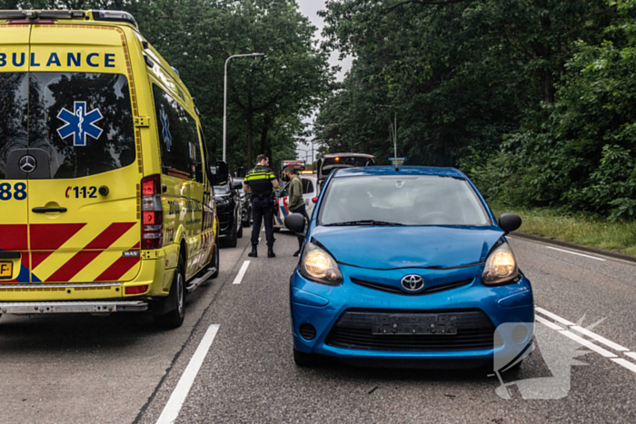 Meerdere kop-staartbotsingen op klein stukje weg