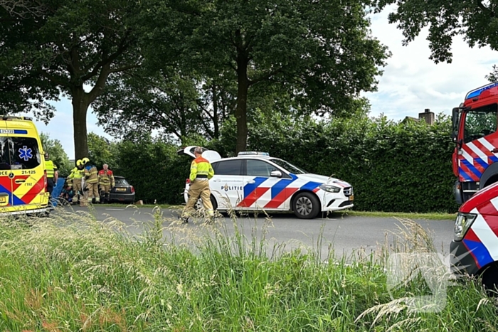 Bestuurder op slag dood na crash tegen boom