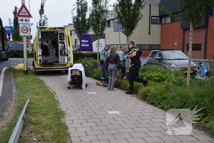 Scooterrijder gewond na ongeval