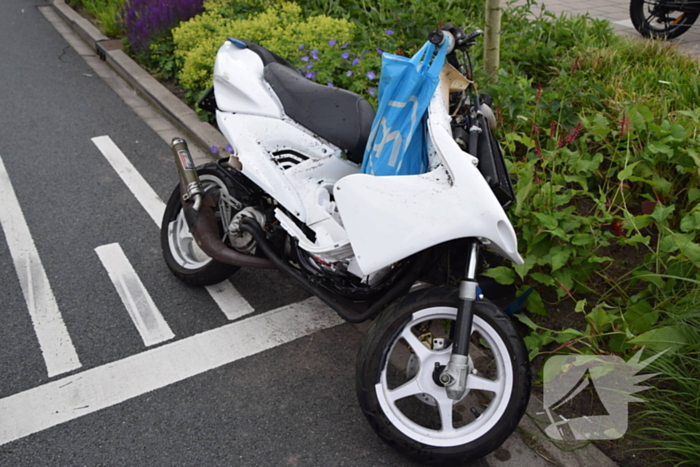 Scooterrijder gewond na ongeval