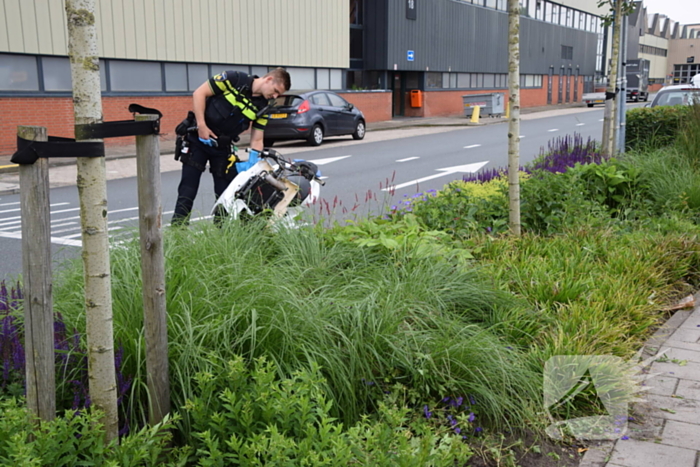 Scooterrijder gewond na ongeval