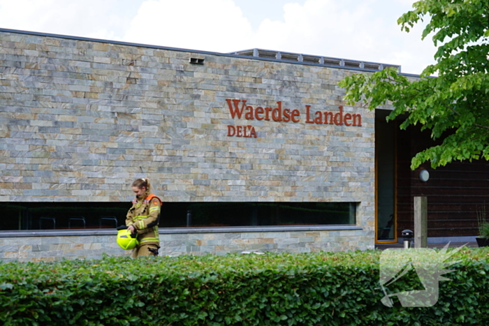 Brand in pand van crematorium