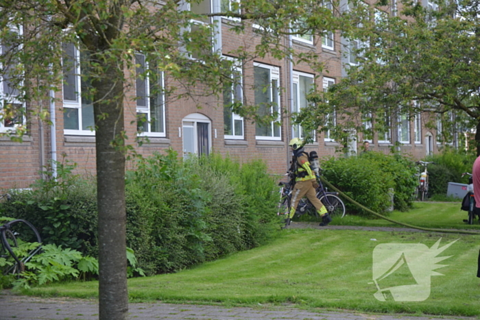 Brand in appartementcomplex