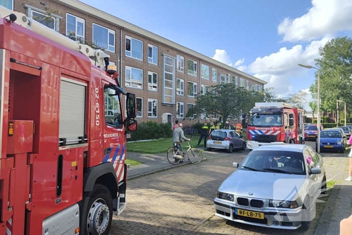 Brand in appartementcomplex