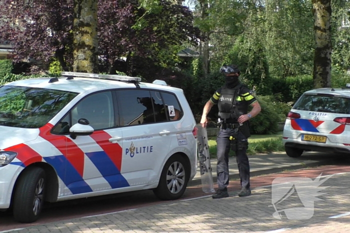 Massale politie-inzet voor verdachte situatie
