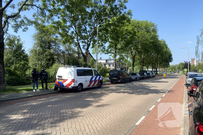 Massale politie-inzet voor verdachte situatie