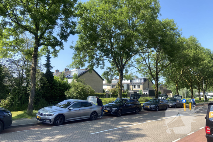 Massale politie-inzet voor verdachte situatie