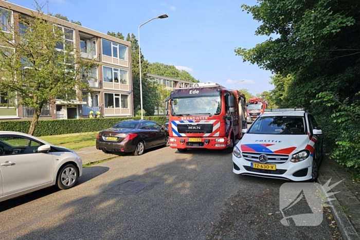 Flinke rookontwikkeling bij brand in flatwoning