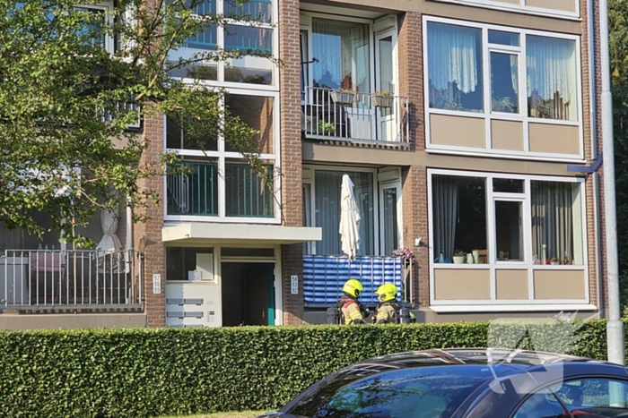 Flinke rookontwikkeling bij brand in flatwoning