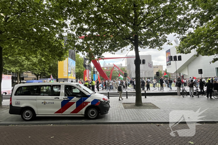Politie grijpt in bij demonstraties