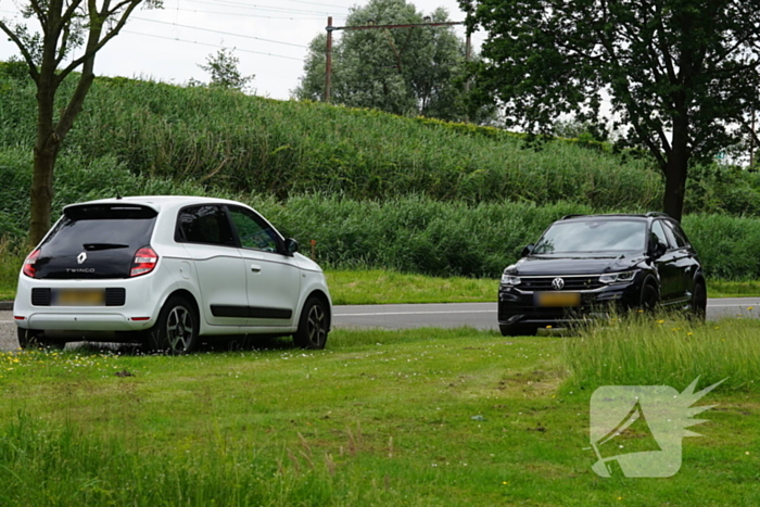 Fietster gewond aan hoofd na aanrijding met auto