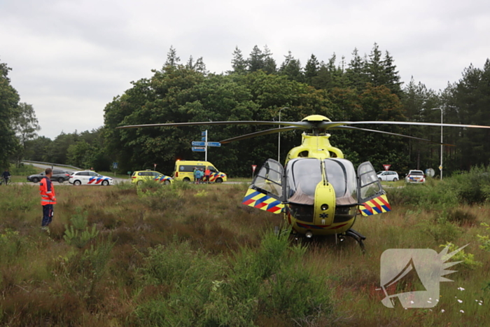 Traumateam ingezet voor persoon die van ladeder valt