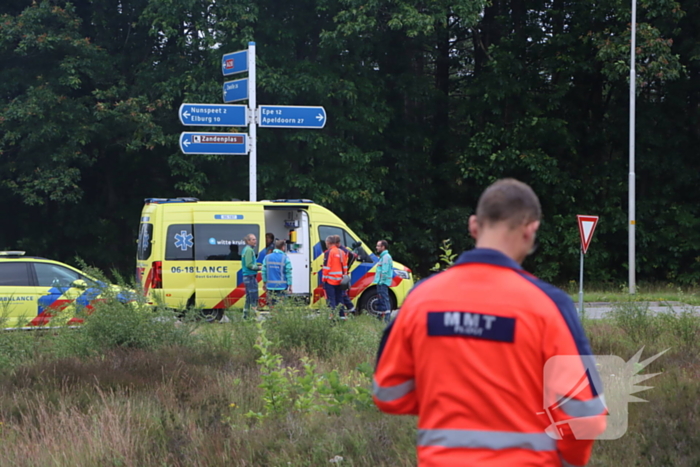 Traumateam ingezet voor persoon die van ladeder valt