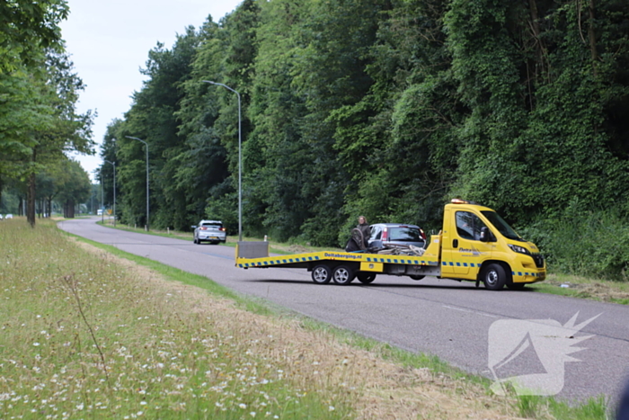 Auto verliest caravan