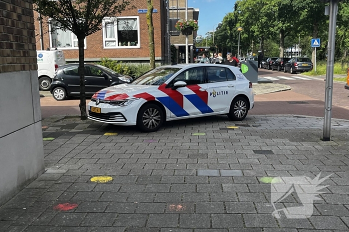 Veel hulpdiensten aanwezig voor vermoedelijke gaslek Vermeertoren