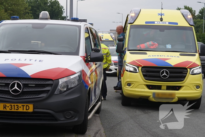 Traumateam ingezet voor ongeval met scooter