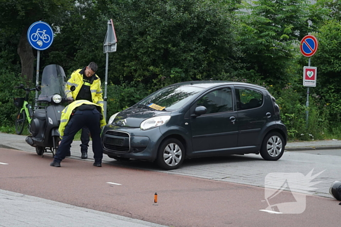 Traumateam ingezet voor ongeval met scooter