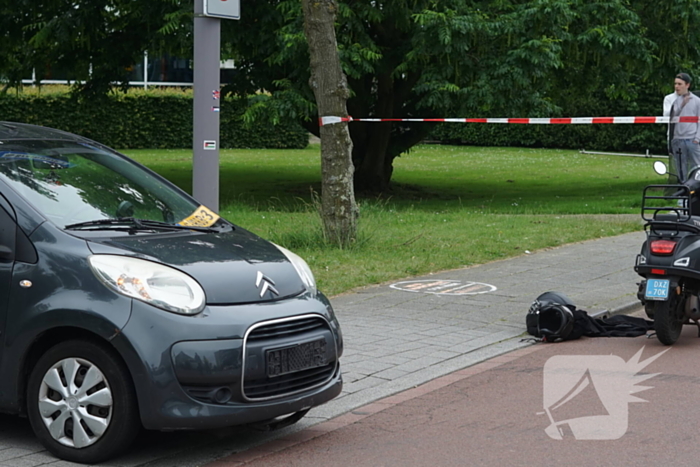 Traumateam ingezet voor ongeval met scooter