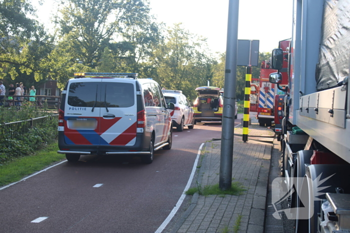 Persoon te water, hulpdiensten groot ingezet