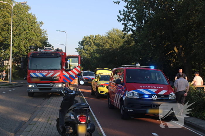 Persoon te water, hulpdiensten groot ingezet