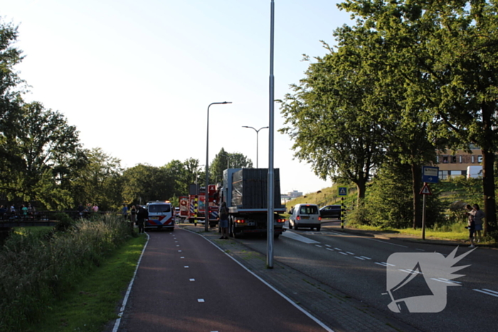 Persoon te water, hulpdiensten groot ingezet