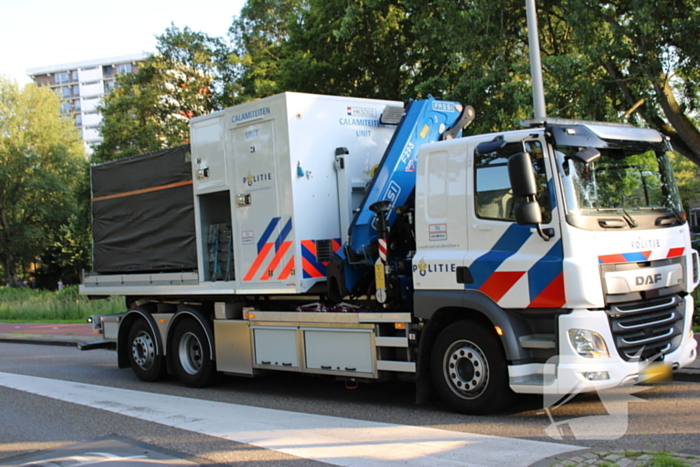 Persoon te water, hulpdiensten groot ingezet