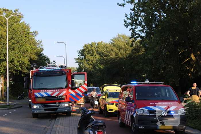 Persoon te water, hulpdiensten groot ingezet