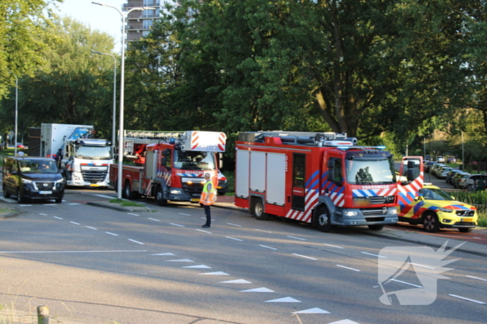 Persoon te water, hulpdiensten groot ingezet